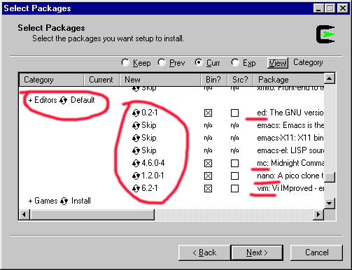 Select editors - 9K