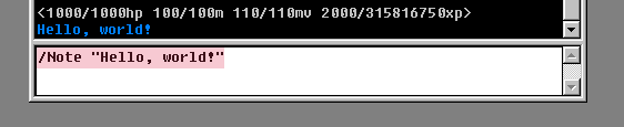 Command window script - 3K