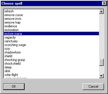 Choose a spell - 5K
